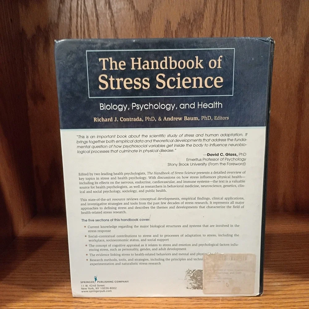 Handbook of Stress Science : Biology, Psychology, and Health by Richard J. ...